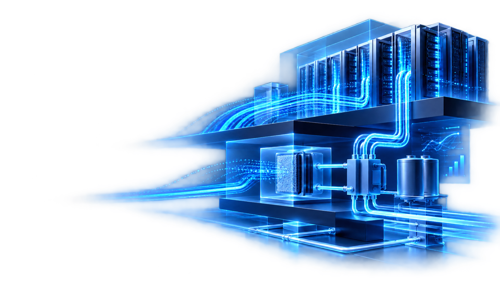 InfraSoma AI infrastructure liquid-cooling systems